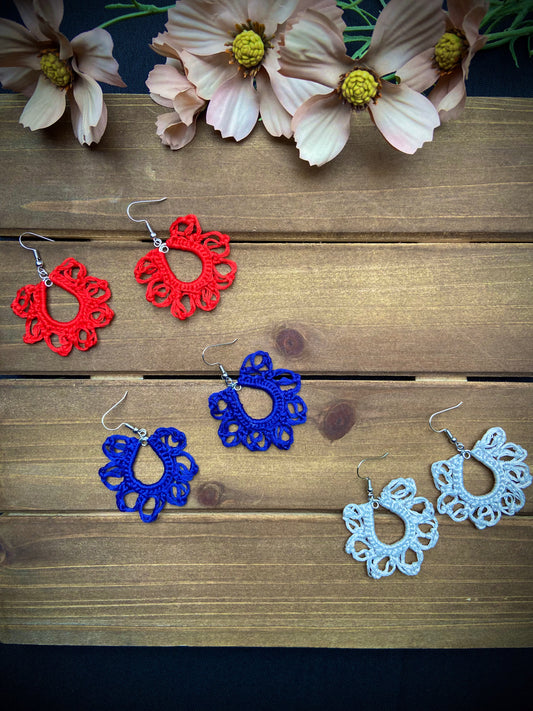 Petals earrings (available in 10 colors)